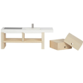 Pikkukuva 5 / 5: Nukkehuonekalut - Small foot company - Keittiö - 11 osaa - Beige - Itse koottava Beige