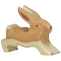 Miniatyrbild 2 av 2: HOLZTIGER träfigur Liten vandrande kanin - Handmålad - Europeisk tillverkning