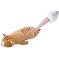 Pikkukuva 4 / 4: Peluche - TROUSSELIER - NEMU NEMU MUGI - Ruskea Kissa - Ultra Pehmeä - Koko L Flerfärgad