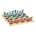 Pikkukuva 2 / 5: Shakkipeli GM puulaatikossa - Monivärinen - P 41 x L 41 x K 2,5 cm Flerfärgad