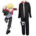 Pikkukuva 4 / 4: Boruto-lastenpuku CHAKS - Boruto-malli - Musta - 7 vuotta - Poika - Sisätiloihin - 11-12 år gammal