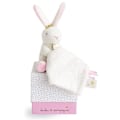 Pikkukuva 1 / 4: Doudou - Doudou et Compagnie - Vaaleanpunainen kukkakani - 10 cm nukke - Perlidoudou-jauhe Rosa