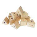 Miniatyrbild 1 av 4: Set med 12 TICKIT-spelprismor i trä - Pedagogiskt träspel - Blandat - Från 3 år Flerfärgad