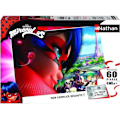 Miniatyrbild 1 av 4: Barnpussel - Nathan - Miraculous LadyBug - 60 bitar - Ravensburger