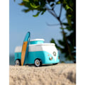Pikkukuva 3 / 6: Miniatuuri auto - Candylab - VW Beach Bus - Oseaaninsin - Magneettinen telttakatto - 3 vuotta ja enemmän Blå