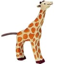 Statyett - HOLZTIGER - Liten giraff som äter