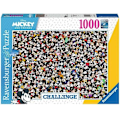 Miniatyrbild 2 av 4: Puzzle 1000 p - Mickey Mouse (Challenge Puzzle) Flerfärgad