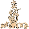 Pikkukuva 3 / 4: Keith Haring - Vilac - Tasapainopeli - Pelit ja lelut