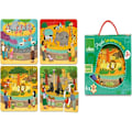 Pikkukuva 3 / 4: Puzzles 4 x 6 palapeliä: Eläintarhan eläimet Aqua