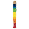 Miniatyrbild 1 av 2: GOKI Rainbow recorder - L20cm - Trä Flerfärgad