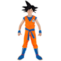 Miniatyrbild 1 av 3: Goku Boy Kostym - Dragon Ball - Skön karaktär - Polyester - Vit - Orange Vit 11-12 år gammal
