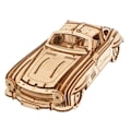 Pikkukuva 1 / 6: Kohdemalli - UGEARS - Siipillinen urheiluauto - 262 osaa - Puu - 14 vuotta ja yli Beige
