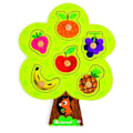 Pikkukuva 1 / 3: Puzzle Puutarhapuu - JANOD - 6 kappaletta - Puu - Sekä pojille että tytöille - Alkaen 18 kuukautta Grön