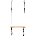 Pikkukuva 1 / 6: Trapetsihyppynen - Small foot company - LEGLER - Voimistelurenkaat - Puu - 100 kg max Svart