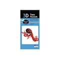 Miniatyrbild 2 av 2: Fridolin - 3D-modell i papper Bläckfisk Röd