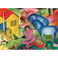 Pikkukuva 2 / 3: Puzzle pojat 24 kappaletta FRANZ MARC LE REVE - Taulut ja maalaukset - Sekä tytöille että pojille - Alkaen 3 vuotta Flerfärgad