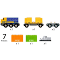 Pikkukuva 4 / 5: BRIO Tavarajuna - Ravensburger - 7 osaa - Sekä tytöille että pojille, 3-vuotiaasta alkaen - 33982