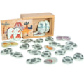 Miniatyrbild 1 av 6: Small foot company - Dino memospel - LEGLER Beige