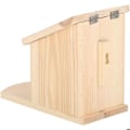 Miniatyrbild 6 av 6: Ekorrmatare, med färgat tak med ekorrsilhuett.-Esschert Design 25.000000 Färgad