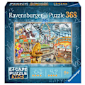 Miniatyrbild 2 av 3: Escape puzzle Kids - Nöjesparken - Ravensburger - Escape Game Pussel 368 bitar Blå
