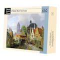 Miniatyrbild 1 av 3: Handklippt träpussel - MICHELE WILSON PUZZLE - View of Oudewater - 650 bitar Flerfärgad