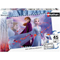 Miniatyrbild 2 av 3: Frozen 2 Puzzle - Nathan - 45 bitar - Love of two sisteres Flerfärgad