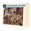 Pikkukuva 1 / 3: Puisen taidepalapeli 500 palaa: Bruegel: Peli...