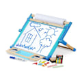 Pikkukuva 4 / 5: Pöytämaalausteline - MELISSA & DOUG - Kaksoispuoli - Kestävä puu - 47 x 40 cm - Alk. 3-vuotiaille Blå