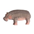 Miniatyrbild 1 av 4: Wudimals - Flodhästfigur av trä - K-PLAY Grå