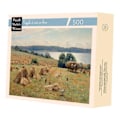 Pikkukuva 1 / 3: Puu-puzzle 500 kappaletta - Puzzle Michele Wilson - Sadonkorjuu lähellä Tulstrupia - Maisema ja luonto