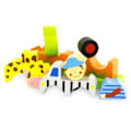 Miniatyrbild 3 av 4: Magnetpussel i trä The Zoo - Ulysses Colours of Childhood - mindre än 100 bitar - från 10 månader Flerfärgad