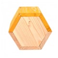Miniatyrbild 3 av 4: Bikupa - Ej specificerad - Hexagonal - L 14,6 x l 14,8 x H 12,8 cm - Gul - Utomhus