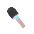 Pikkukuva 1 / 4: Micro karaoké - KIDYWOLF - KIDYMIC-PI - Rose - Bluetooth - LED monivärinen Rosa