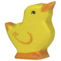 Figur - HOLZTIGER - 80020 - Kylling - Målad trä - 5,5 x 1,9 x 7 cm