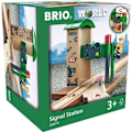 Pikkukuva 1 / 5: Brio World -ohjaus- ja kytkinasema - Puisen junapiirin lisävaruste - Ravensburger - Sekaversio 3-vuotiaasta alkaen - 33674 Grön