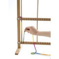 Miniatyrbild 3 av 5: Melissa & Doug - Trävävstol Flerfärgad
