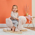 Pikkukuva 3 / 3: Bascule Lapin Beige NATTOU - Alice & Pomme - Valkoinen - Sekä - 65x34x45 cm - Lapsi