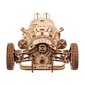 Miniatyrbild 3 av 6: Trehjuling UGR-S - Ugears - 3D träpussel Beige