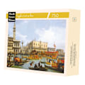 Miniatyrbild 2 av 3: Michèle Wilson träpussel - The Return of Bucentaur av Canaletto - 750 bitar Beige