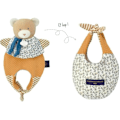 Pikkukuva 4 / 4: Doudou - Dimpel - Amusette - Karhu - Ruskea - 30 cm Ruskea