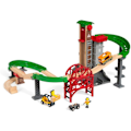 Pikkukuva 3 / 6: BRIO World Grand Circuit Monimuotoinen Alustapakkaus - 32-osainen pakkaus - Puujunaratka - Ravensburger - Yli 3-vuotiaille - 33887 Grön
