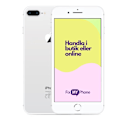Miniatyrbillede 1 af 2: iPhone 8 Plus Brugt Refurbished Silver 64 GB B: Bra skick