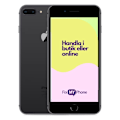 Pikkukuva 1 / 2: iPhone 8 Plus Käytetty Refurbished Grå 64 GB C: Okej skick