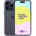 Pikkukuva 1 / 2: iPhone 15 Pro Käytetty Refurbished Blå 128 GB A: Mycket bra skick