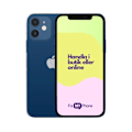Pikkukuva 1 / 2: iPhone 12 Mini Käytetty Refurbished Blå 64 GB C: Okej skick