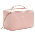 Spacious toiletry bag / makeup bag Pink Pink Pink