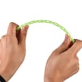 Miniatyrbild 4 av 4: Återanvändbart transparent enfärgat plastsugrör, 9 tum Solid Color Thread