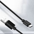 Miniatyrbilde 2 av 5: USB til USB C-kabel Hurtiglading USB Type C-kabel Lang USB C-ladekabel