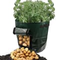 2-pack Potatisodlingssäckar, 7 gallon odlingssäckar kompatibla med potatis, tomat, morot