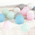 20-kuglers Macaron LED-lyskæde – 3M bomuldskugler, børneværelse, bryllupper